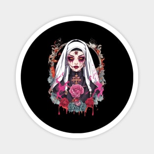 Unholy Nun Magnet